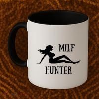 Milf Hunter Hot Moms Funny Gift Coffee Mug thumb 2