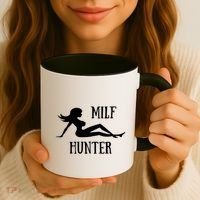 Milf Hunter Hot Moms Funny Gift Coffee Mug thumb 3