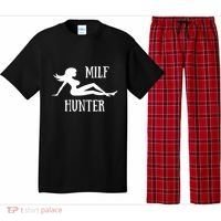 Milf Hunter Hot Moms Funny Gift Pajama Set thumb 0