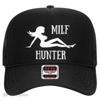 Milf Hunter Hot Moms Funny Gift Hat thumb 0