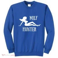Milf Hunter Hot Moms Funny Gift Sweatshirt thumb 0