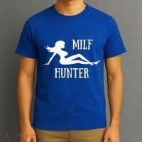 Milf Hunter Hot Moms Funny Gift T-Shirt thumb 3