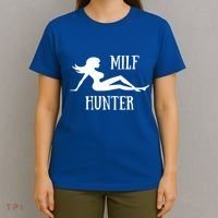 Milf Hunter Hot Moms Funny Gift T-Shirt thumb 4