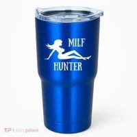 Milf Hunter Hot Moms Funny Gift Tumbler thumb 0