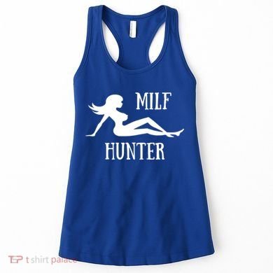 Milf Hunter Hot Moms Funny Gift Women's Tank Top