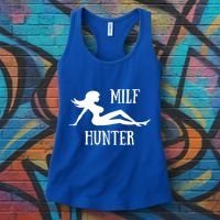 Milf Hunter Hot Moms Funny Gift Women's Tank Top thumb 3