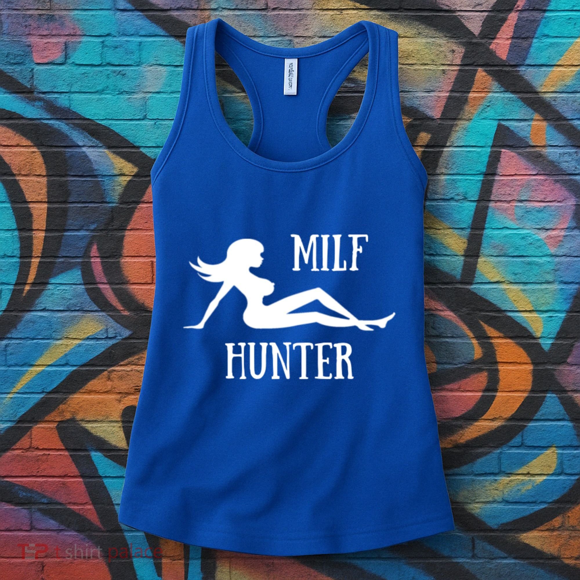 Milf Hunter Hot Moms Funny Gift Women's Tank Top