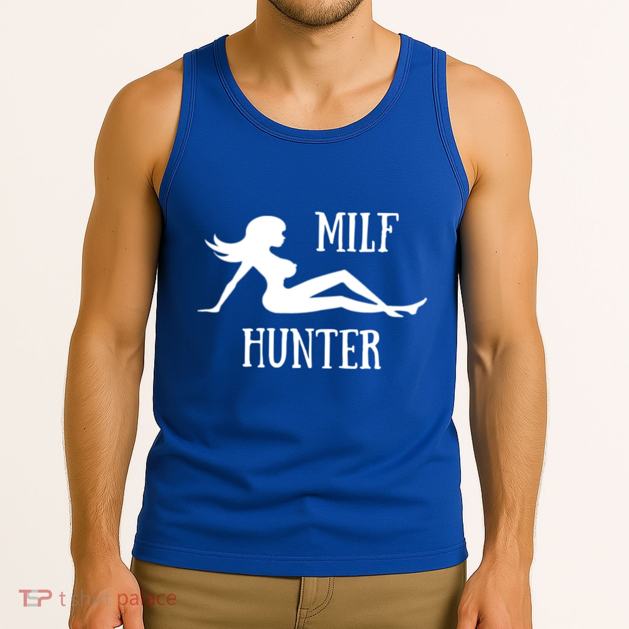 Milf Hunter Hot Moms Funny Gift Tank Top