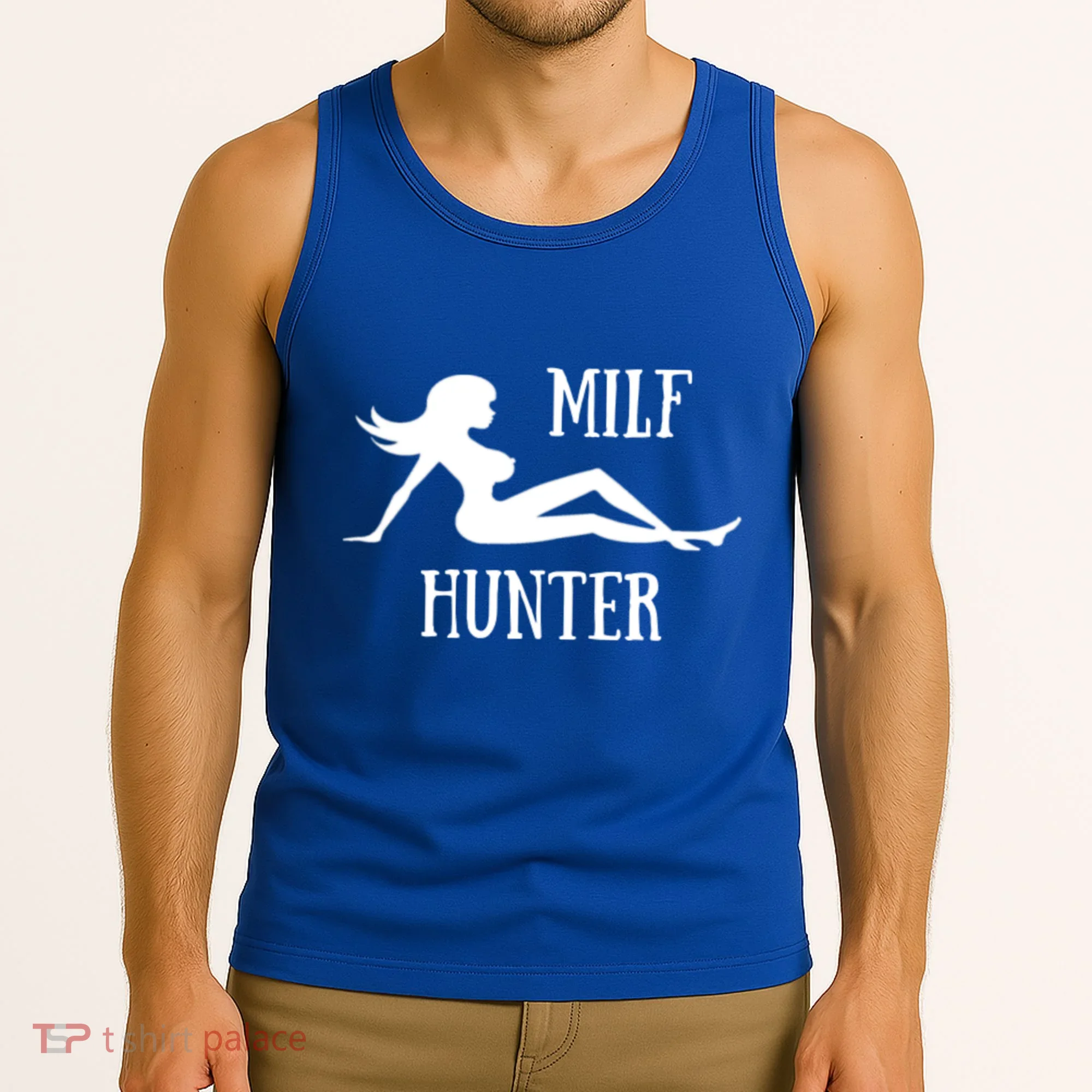 Milf Hunter Hot Moms Funny Gift Tank Top