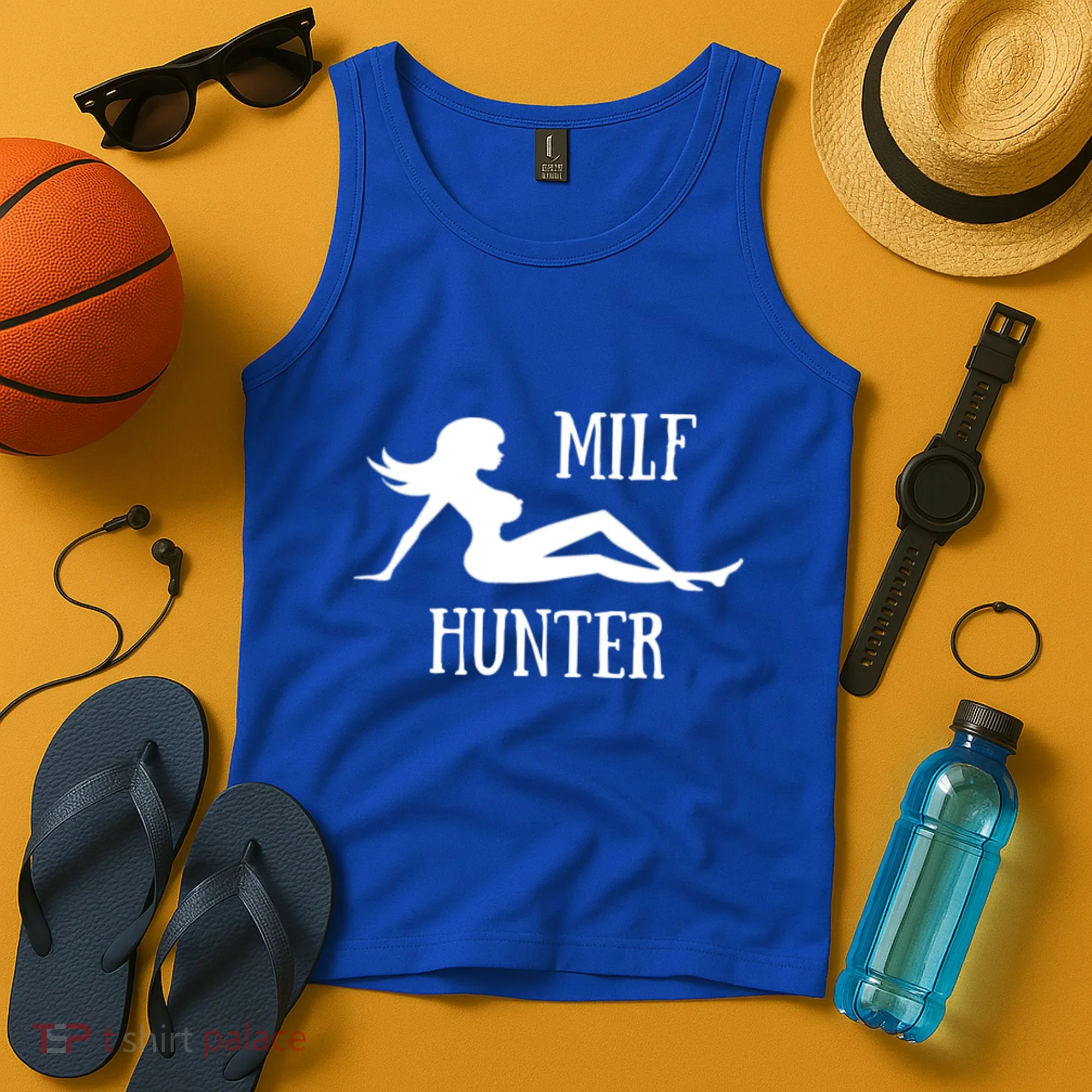 Milf Hunter Hot Moms Funny Gift Tank Top