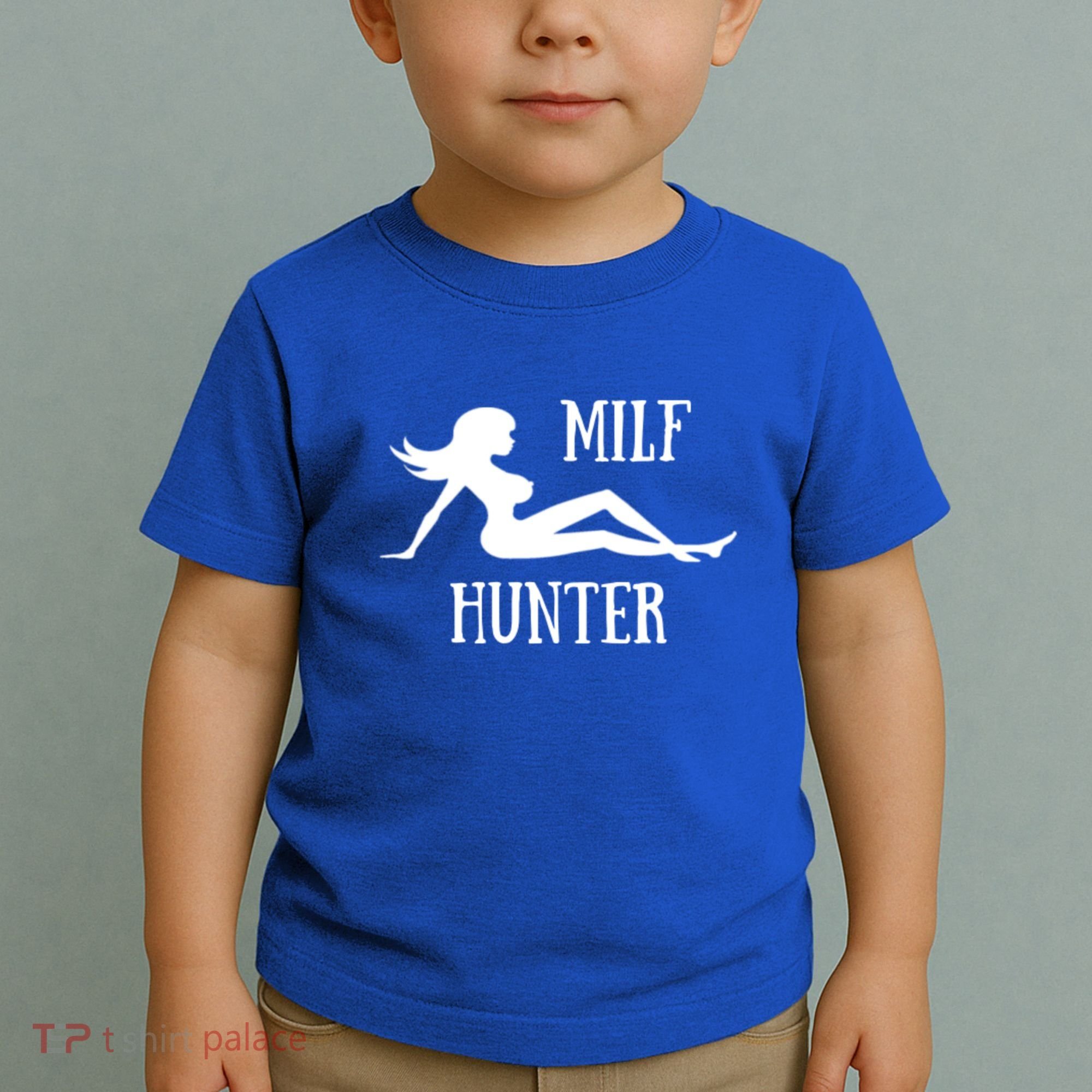 Milf Hunter Hot Moms Funny Gift Toddler T-Shirt