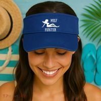 Milf Hunter Hot Moms Funny Gift Visor thumb 2