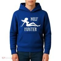 Milf Hunter Hot Moms Funny Gift Kids Hoodie thumb 4
