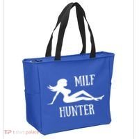 Milf Hunter Hot Moms Funny Gift Tote Bag thumb 2
