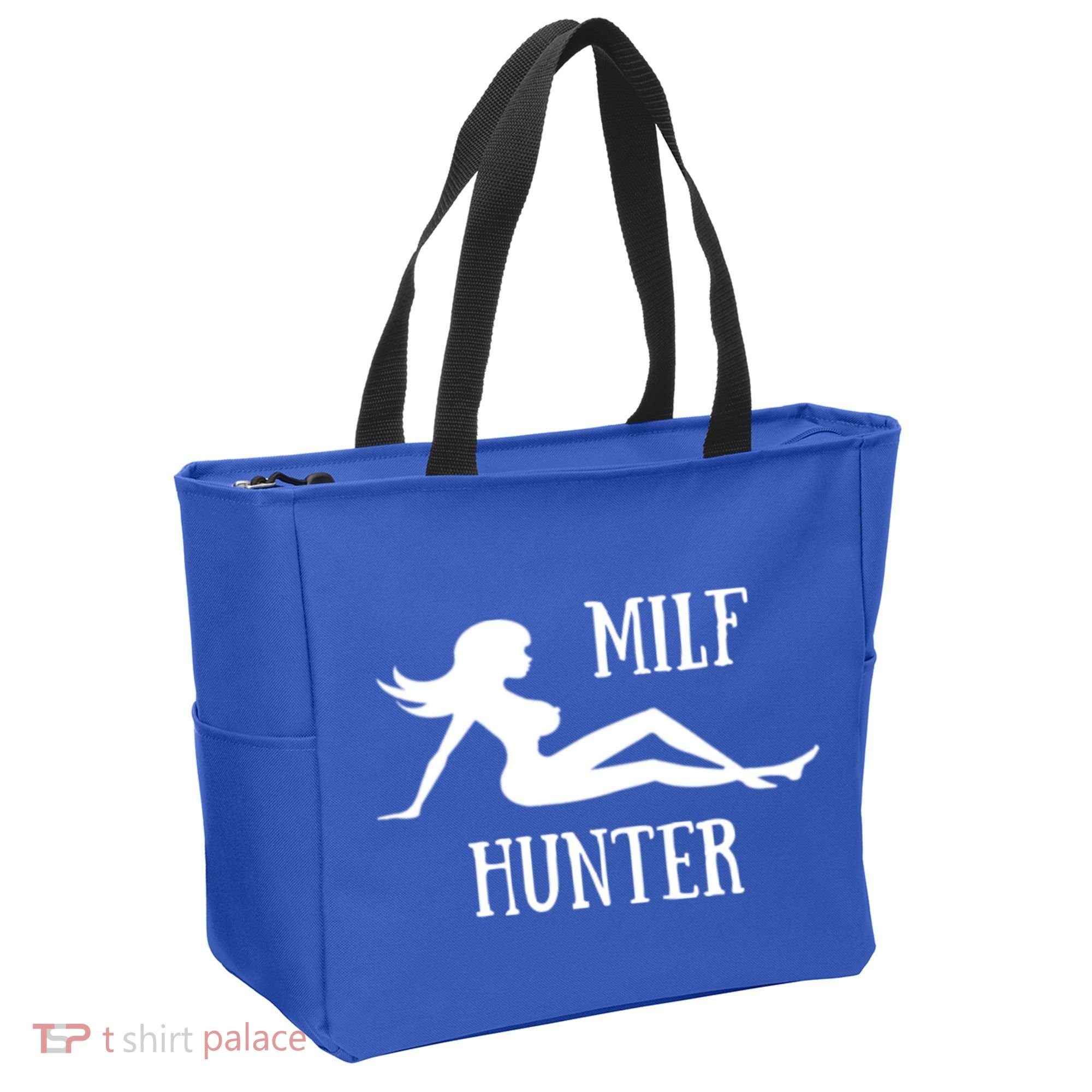Milf Hunter Hot Moms Funny Gift Tote Bag