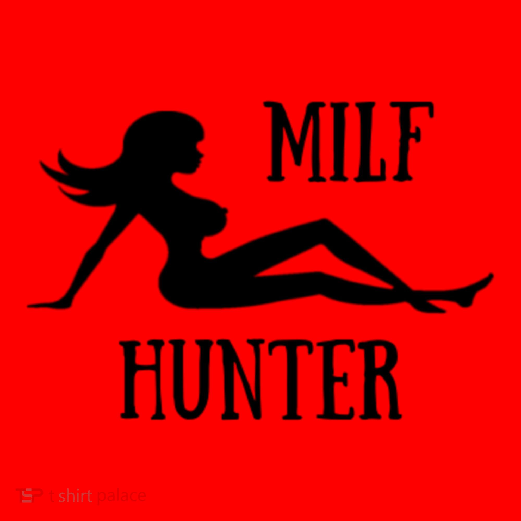 Milf Hunter Hot Moms Funny Gift Santa Hat