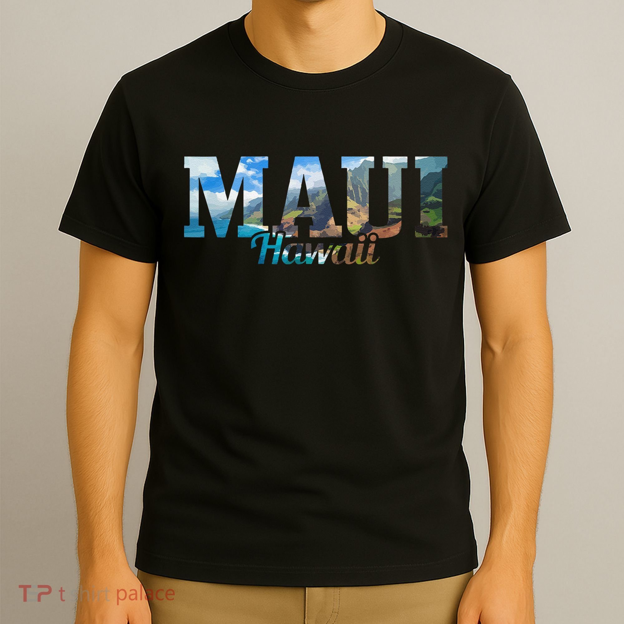 Maui Hawaii Hawaiian Islands Surf Surfing Surfer Gift T-Shirt