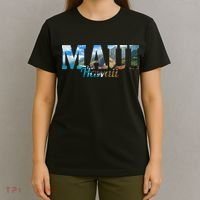 Maui Hawaii Hawaiian Islands Surf Surfing Surfer Gift T-Shirt thumb 4