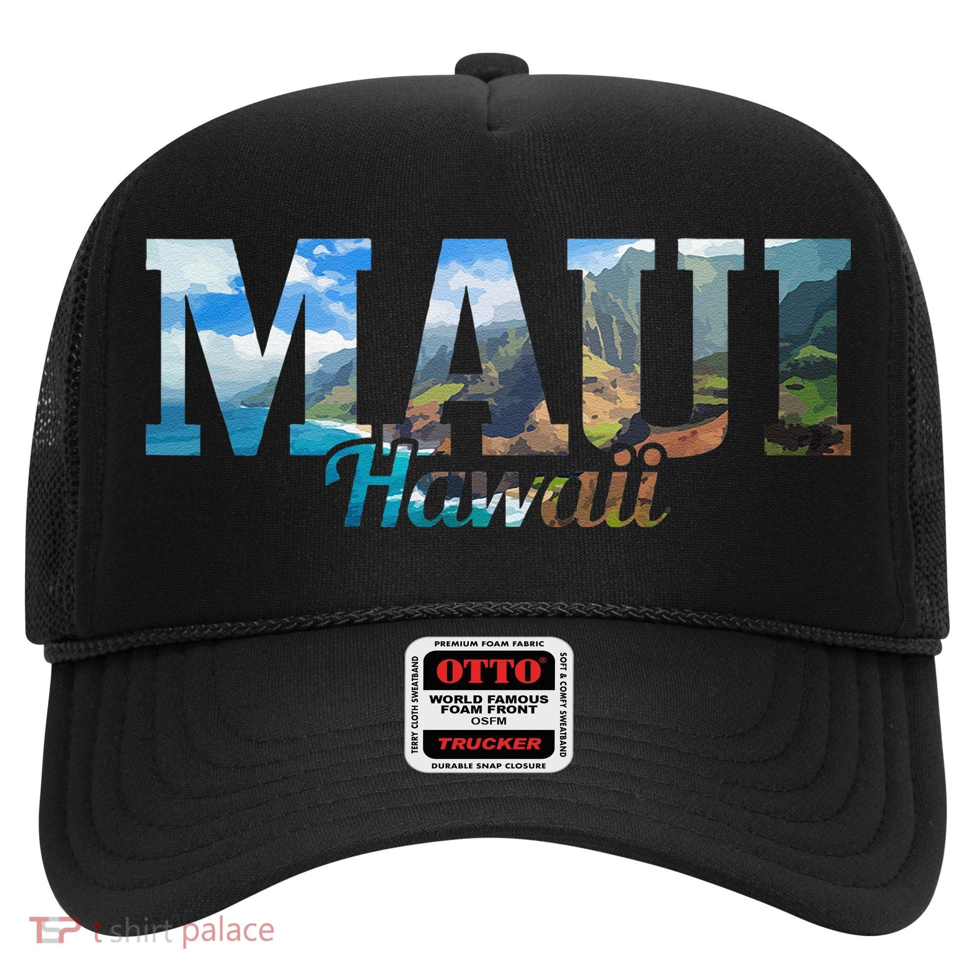 Maui Hawaii Hawaiian Islands Surf Surfing Surfer Gift Hat