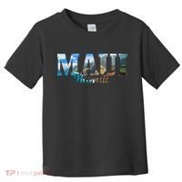 Maui Hawaii Hawaiian Islands Surf Surfing Surfer Gift Toddler T-Shirt thumb 0