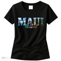 Maui Hawaii Hawaiian Islands Surf Surfing Surfer Gift Women's T-Shirt thumb 0