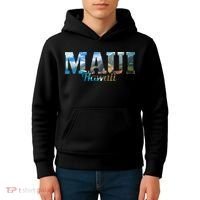 Maui Hawaii Hawaiian Islands Surf Surfing Surfer Gift Kids Hoodie thumb 4