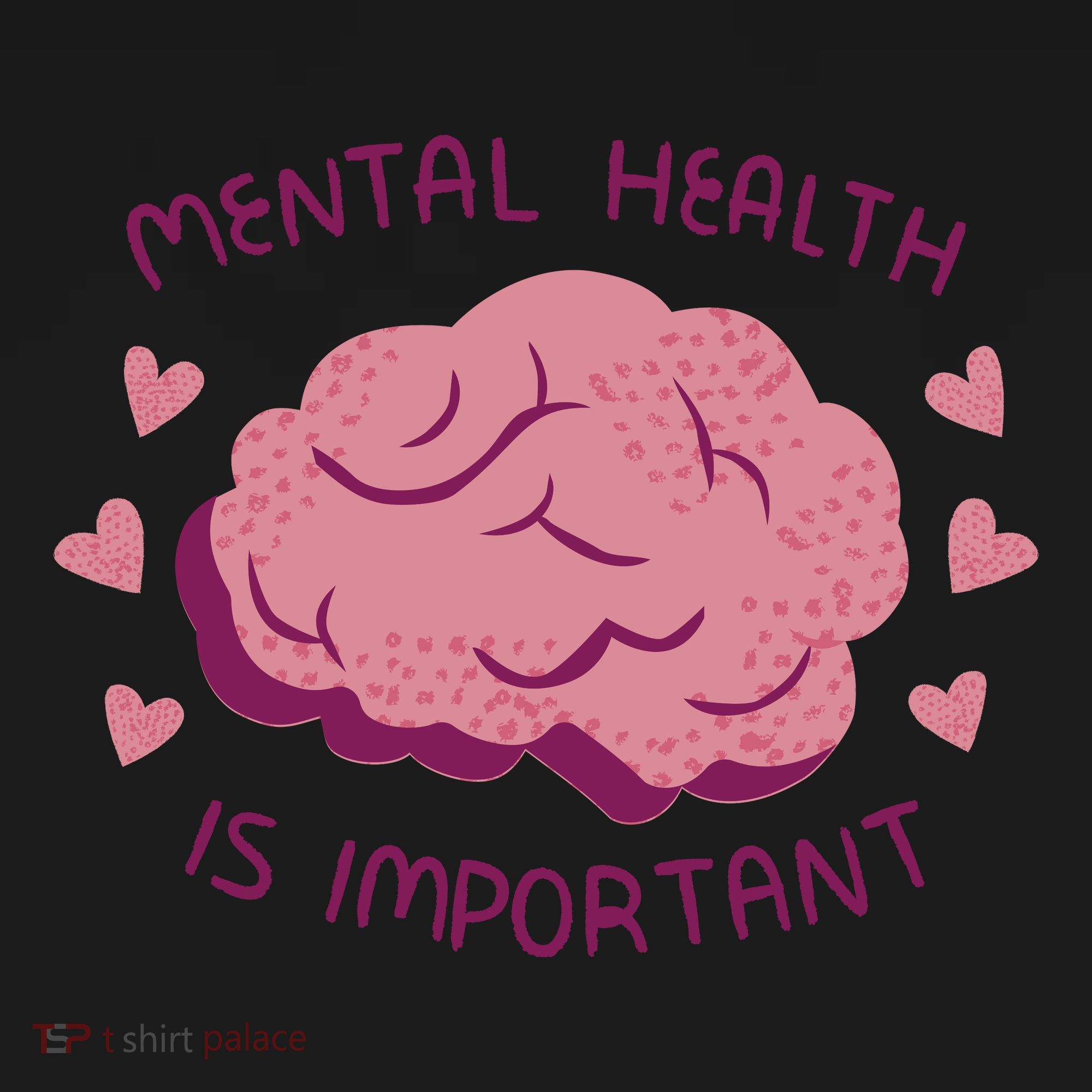 Mental Health Is Important Brain Tote Bag