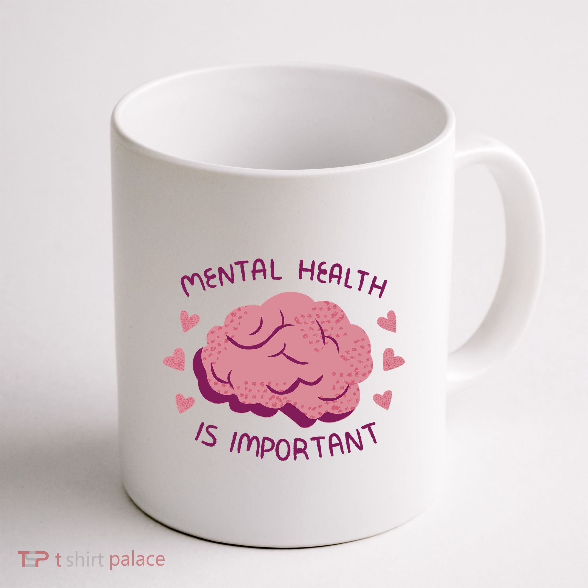 Mental Health Is Important Brain Coffee Mug