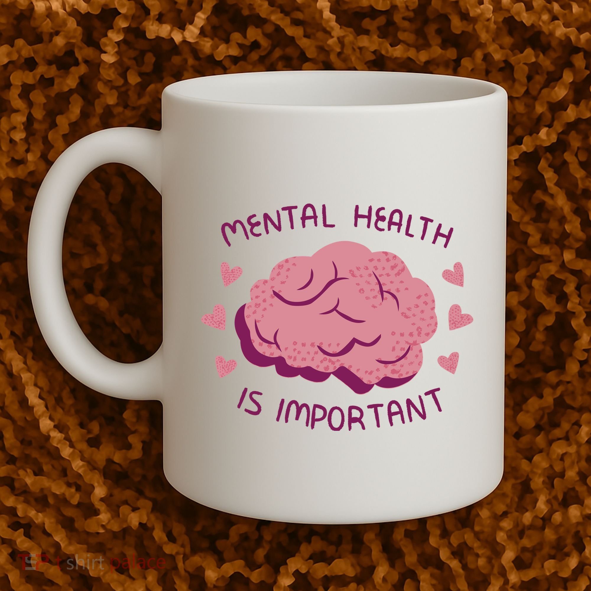 Mental Health Is Important Brain Coffee Mug