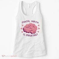 Mental Health Is Important Brain Women's Tank Top thumb 0