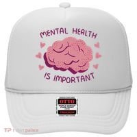 Mental Health Is Important Brain Hat thumb 0