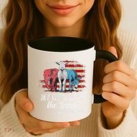 My Hope Is In The Lamb Funny Scripture Elephant Donkey Us Coffee Mug thumb 3