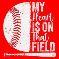 My Heart Is On That Baseball Field Proud Baseball Dad Fan Gift Santa Hat thumb 1