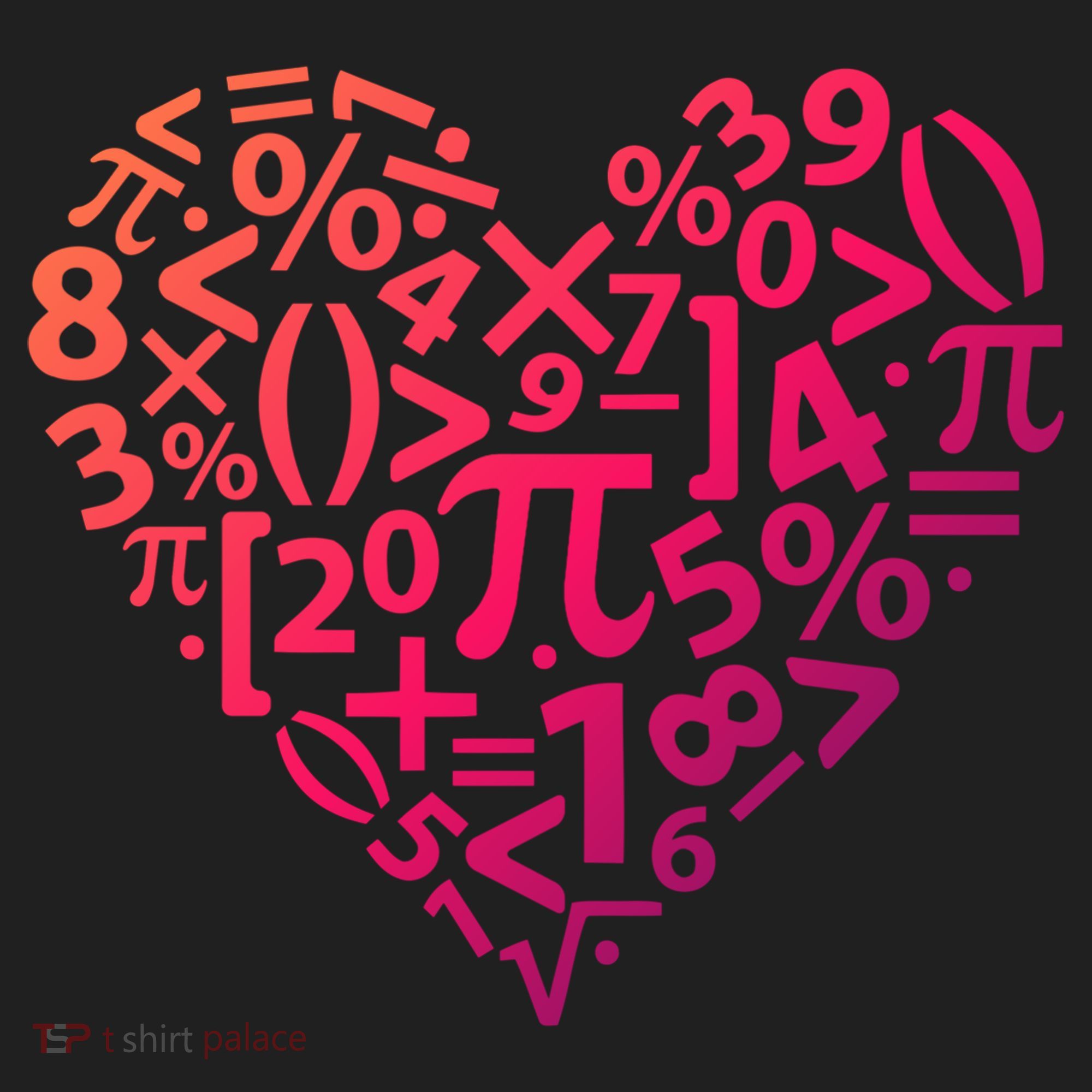 Math Heart I Love Math Math Lovers Gift Math Teacher Gift Women's Sweatshirt