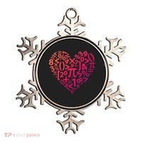 Math Heart I Love Math Math Lovers Gift Math Teacher Gift Ornament thumb 0