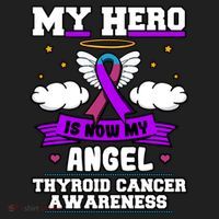 My Hero Is Now My Angel Thyroid Cancer Endocrinologist Cloud Gift Women's Sweatshirt thumb 2