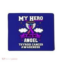 My Hero Is Now My Angel Thyroid Cancer Endocrinologist Cloud Gift Mousepad thumb 0