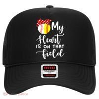 My Heart Is On That Field Baseball TShirt Softball Mom TShirt Hat thumb 0