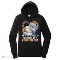 My Heart Is Held By The Paws Of A Persian Cat Cats Women's Hoodie thumb 0