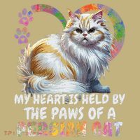My Heart Is Held By The Paws Of A Persian Cat Cats Polo thumb 2