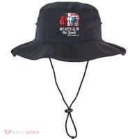 My Hope Is In The Lamb Funny Scripture Elephant Donkey Us Bucket Hat thumb 0