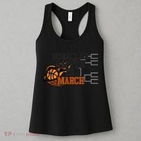 Miracles Happen in March College March Basketball Madness Women's Tank Top thumb 3