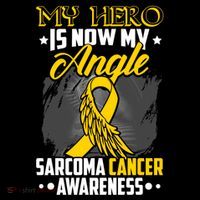 My Hero Is Now My Angel Sarcoma Cancer Awareness Warrior Great Gift Coffee Mug thumb 5