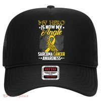 My Hero Is Now My Angel Sarcoma Cancer Awareness Warrior Great Gift Hat thumb 0