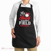 My Heart Is On That Field Baseball Sister Apron thumb 2