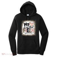 My Heart Is On That Field Baseball Women's Hoodie thumb 0