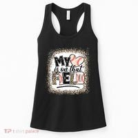 My Heart Is On That Field Baseball Women's Tank Top thumb 0