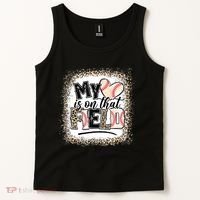 My Heart Is On That Field Baseball Tank Top thumb 2