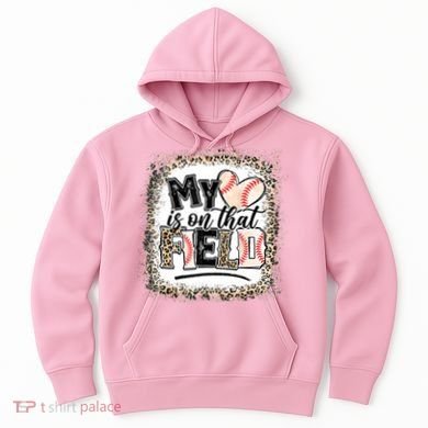 My Heart Is On That Field Baseball Hoodie