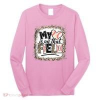 My Heart Is On That Field Baseball Long Sleeve Shirt thumb 0